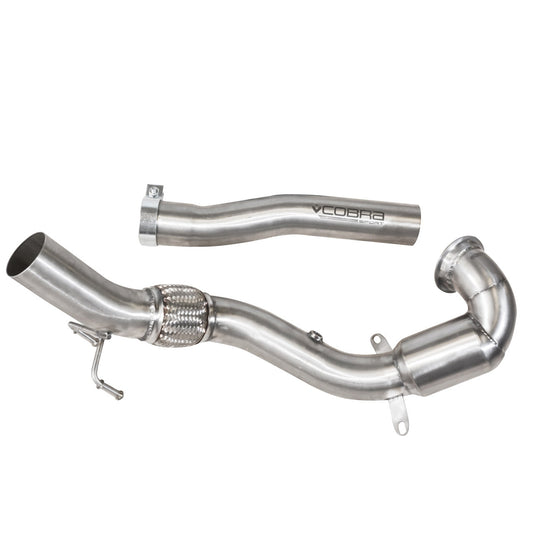 Cobra Sports Cat / Decat Front Downpipe Performance Exhaust - VW Polo GTI 6C 1.8 TSI (15-17)