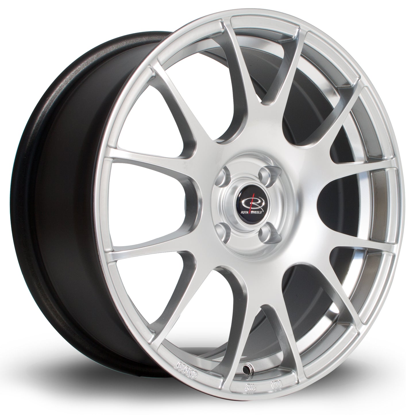 Rota Blitz Alloy Wheels - 17x7.5 | 4x108 | ET45 | Hyper Silver