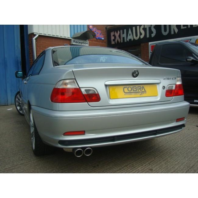 Cobra Cat Back Performance Exhaust - BMW 316i/318i E46
