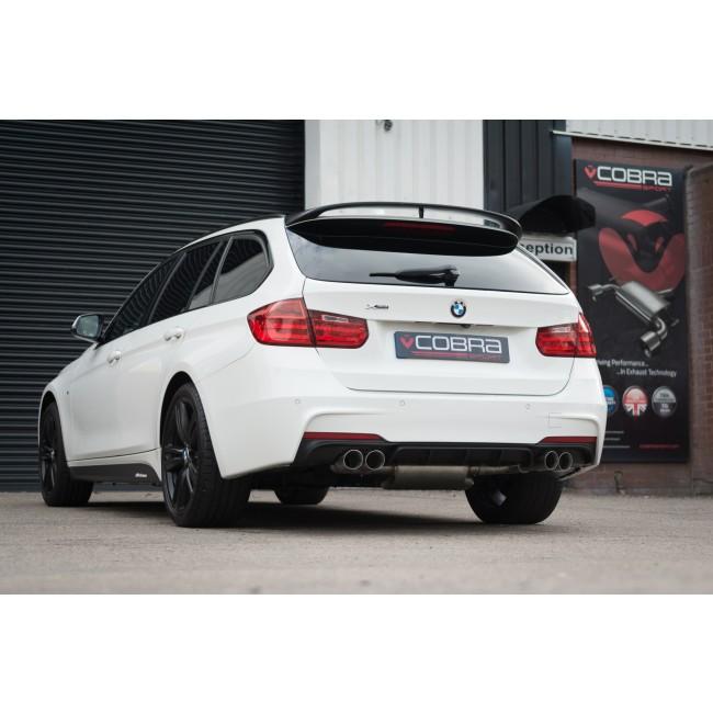 Cobra Quad Exit M3 Style Exhaust Conversion - BMW 335D F30/F31