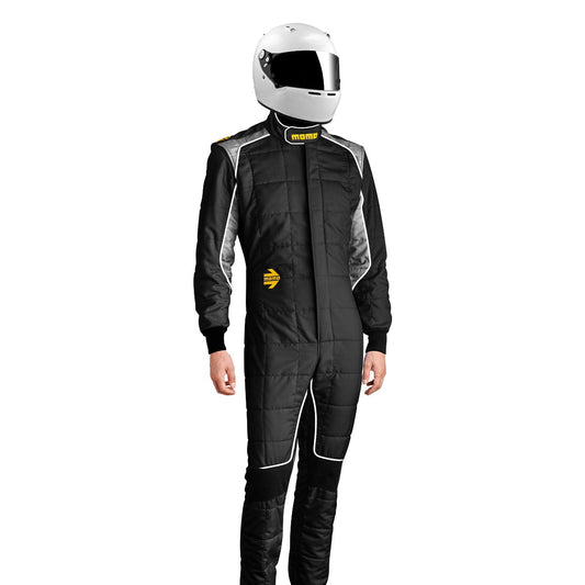 Momo Corsa Evo Race Suit - Black
