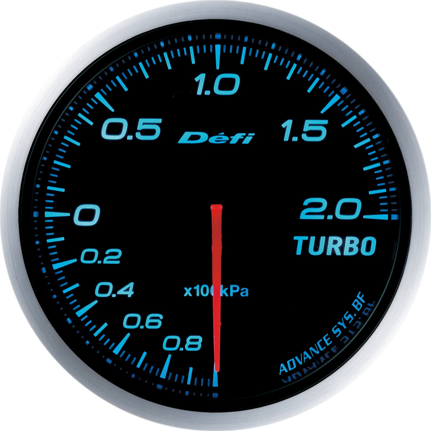 Defi Advance BF 60mm Turbo 200 Boost Gauge (Blue)