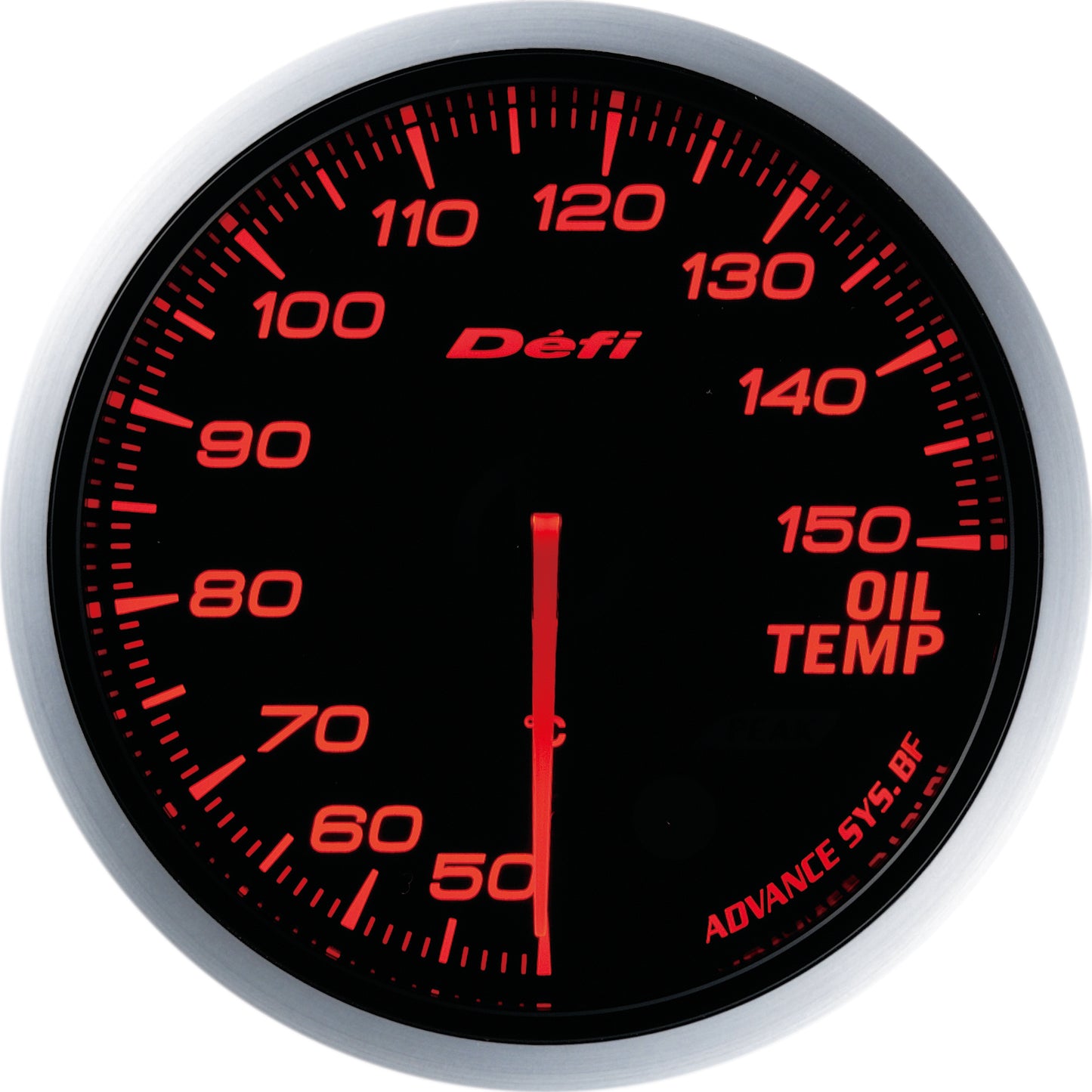 Defi Advance BF 60mm Oil Temp Gauge (Red)