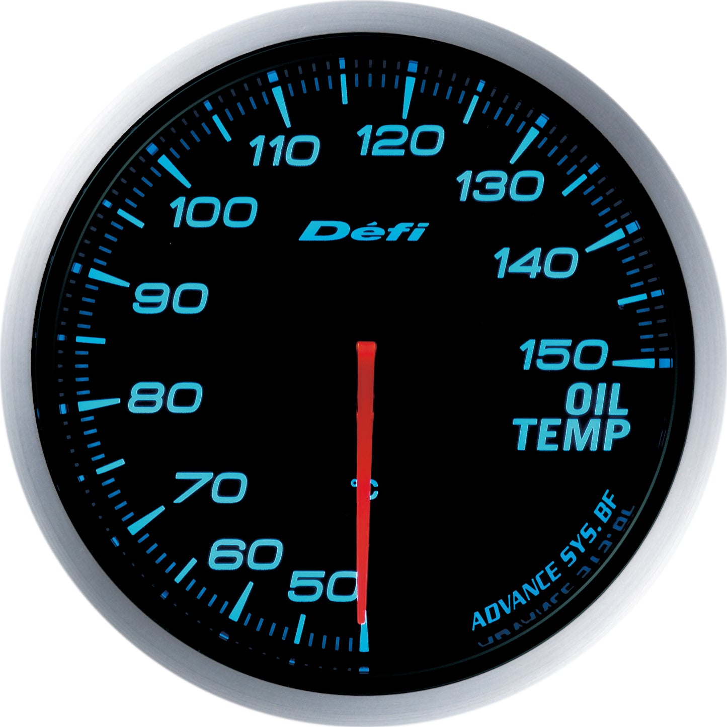 Defi Advance BF 60mm Oil Temp Gauge (Blue)