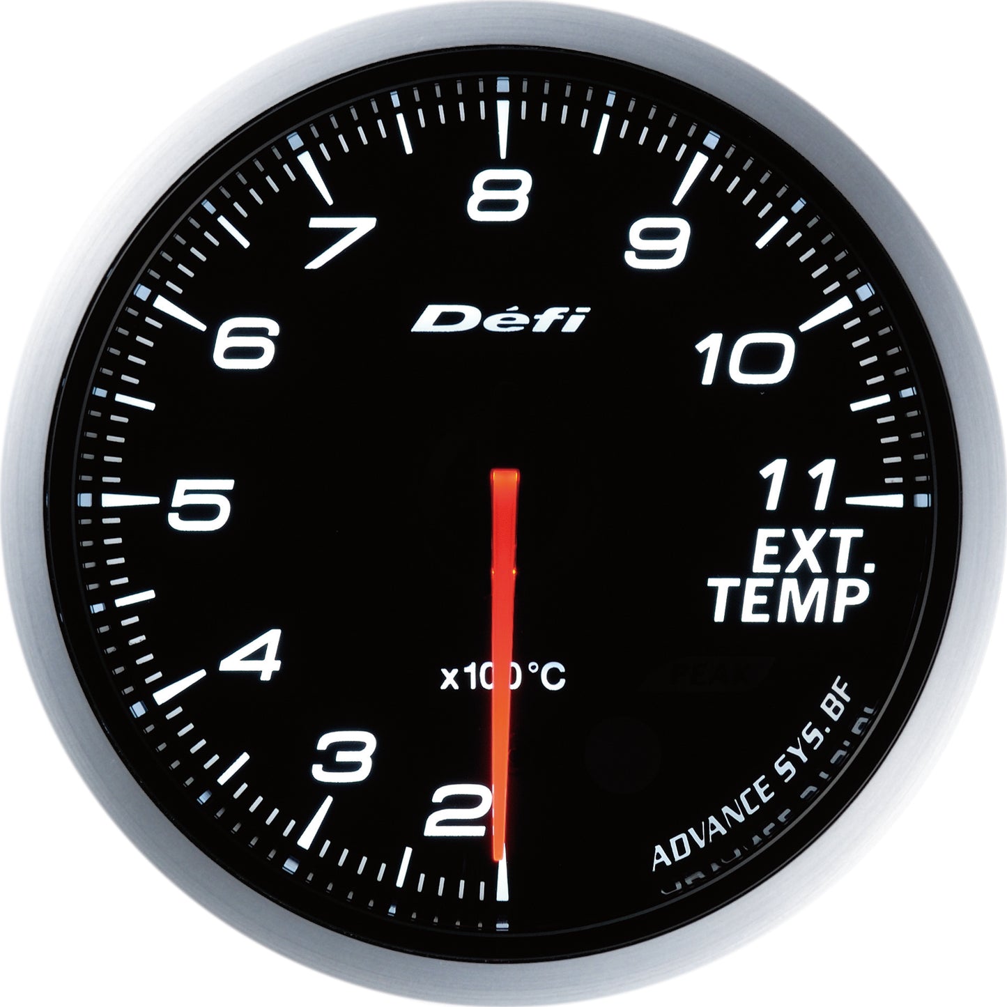 Defi Advance BF 60mm Exhaust Temp EGT Gauge (White)