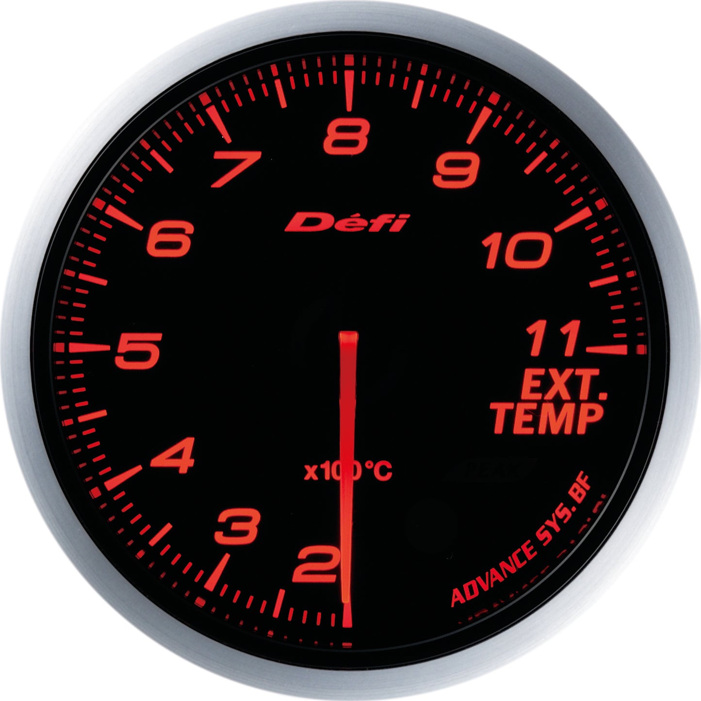 Defi Advance BF 60mm Exhaust Temp EGT Gauge (Red)