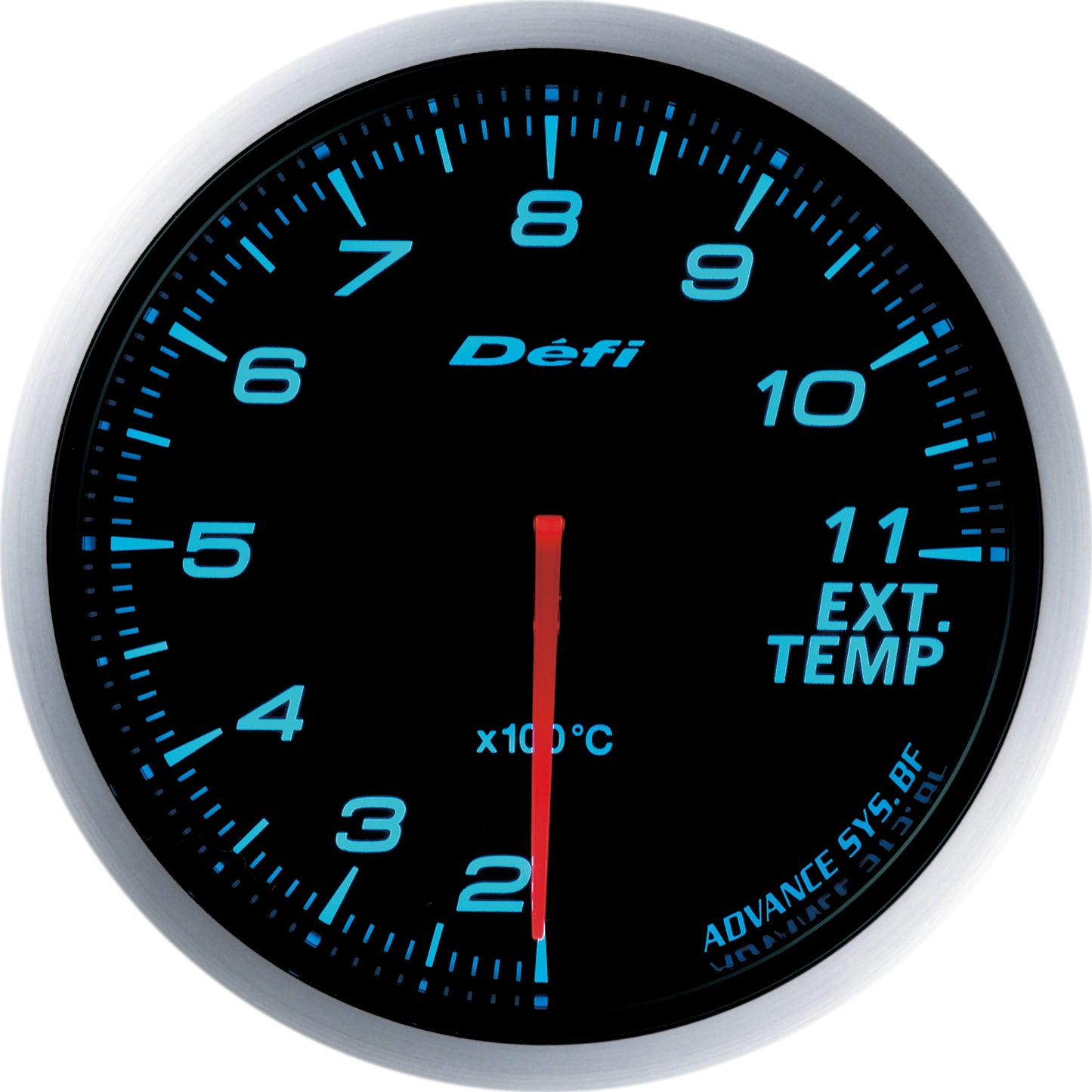 Defi Advance BF 60mm Exhaust Temp EGT Gauge (Blue)