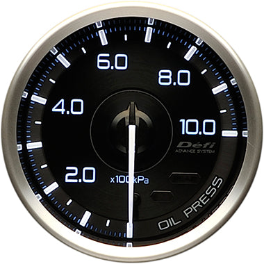 Defi DF A1 60mm Oil Pressure Gauge