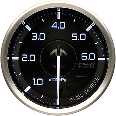 Defi DF A1 60mm Fuel Pressure Gauge