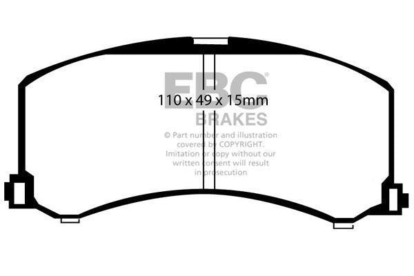 EBC Ultimax Front Brake Pads - DP1041