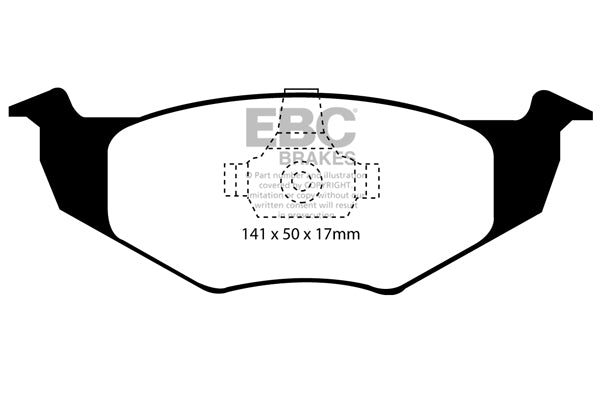 EBC Ultimax Front Brake Pads - DP1064