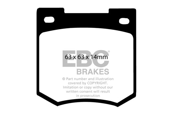 EBC Ultimax Front Brake Pads - DP106