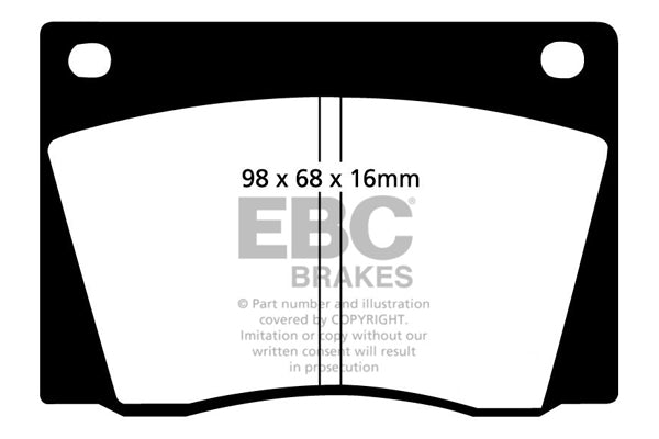 EBC Ultimax Front Brake Pads - DP108