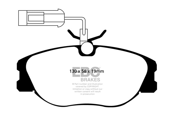 EBC Ultimax Front Brake Pads - DP1109