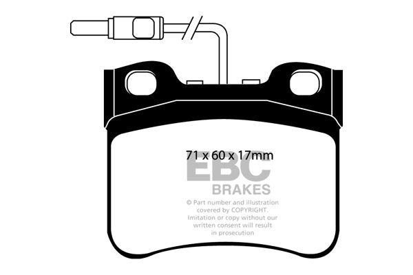 EBC Ultimax Front Brake Pads - DP1111