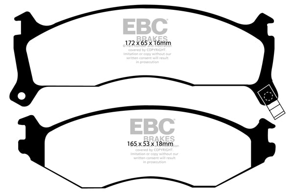 EBC Ultimax Front Brake Pads - DP1194