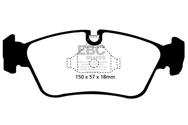 EBC Ultimax Front Brake Pads - DP1211