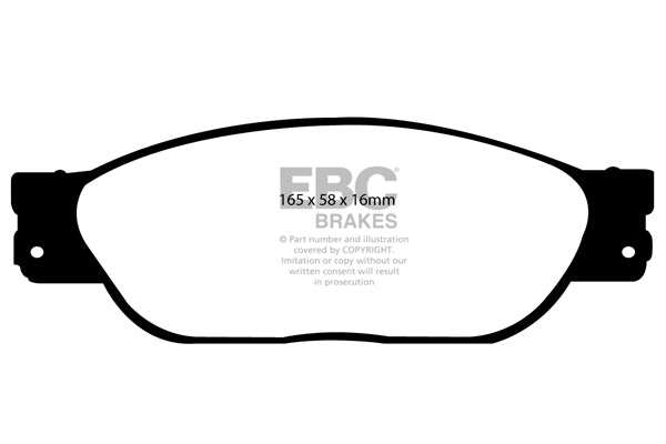 EBC Ultimax Front Brake Pads - DP1220/2