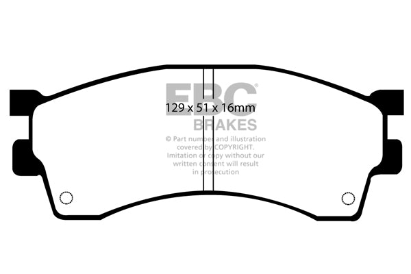 EBC Ultimax Front Brake Pads - DP1236