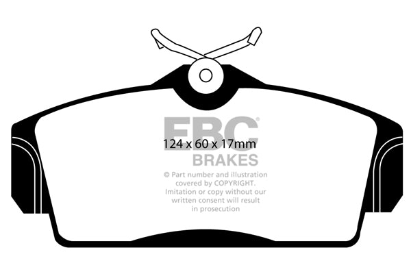 EBC Ultimax Front Brake Pads - DP1238