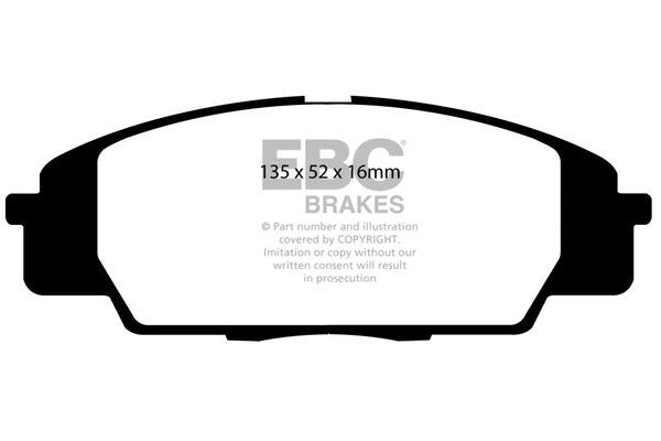 EBC Ultimax Front Brake Pads - DP1254