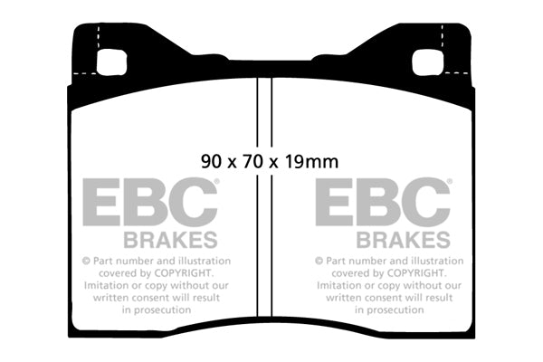 EBC Ultimax Front Brake Pads - DP125/2
