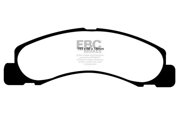 EBC Greenstuff Front Brake Pads - DP61308