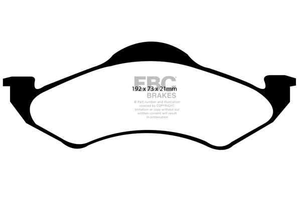 EBC Ultimax Front Brake Pads - DP1318