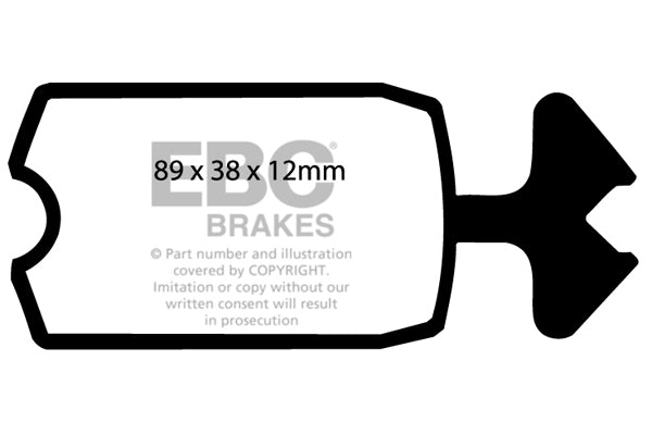 EBC Ultimax Front Brake Pads - DP131