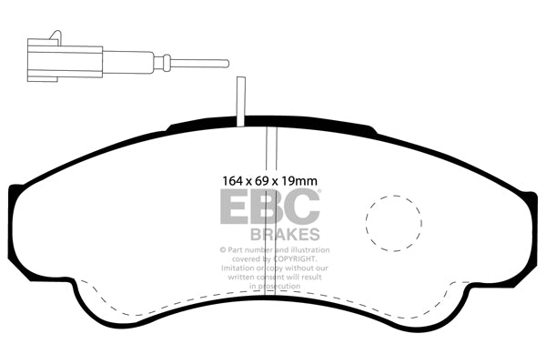 EBC Ultimax Front Brake Pads - DP1379