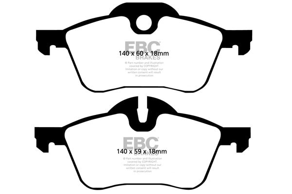 EBC Ultimax Front Brake Pads - DP1388