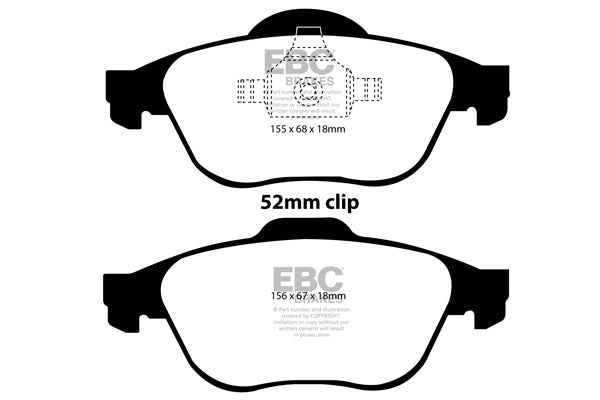 EBC Ultimax Front Brake Pads - DP1394