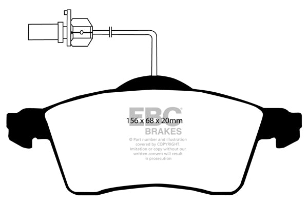 EBC Ultimax Front Brake Pads - DP1398