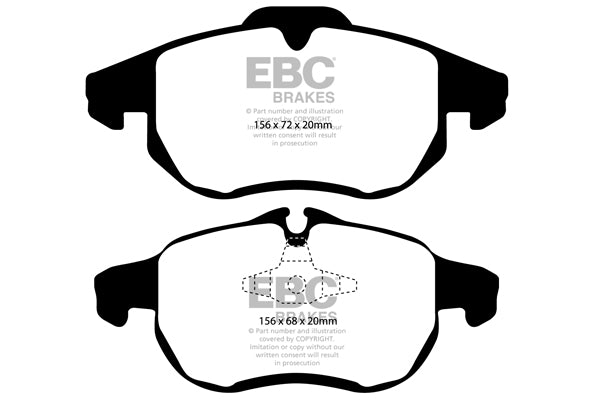 EBC Ultimax Front Brake Pads - DP1414
