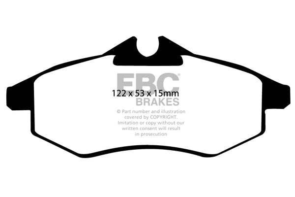 EBC Greenstuff Front Brake Pads - DP21434