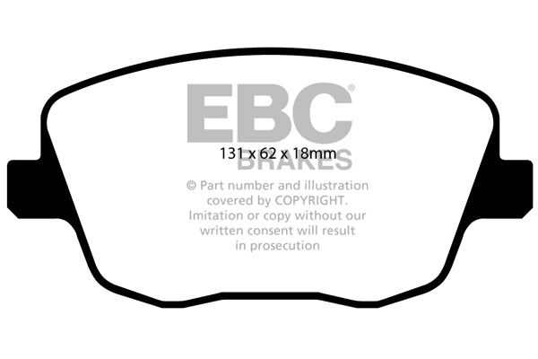 EBC Ultimax Front Brake Pads - DP1436