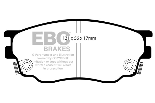 EBC Ultimax Front Brake Pads - DP1464