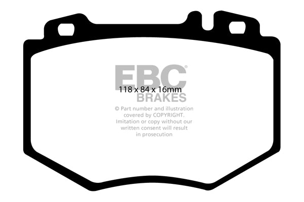 EBC Yellowstuff Front Brake Pads - DP41487R