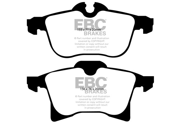 EBC Redstuff Front Brake Pads - DP31520C