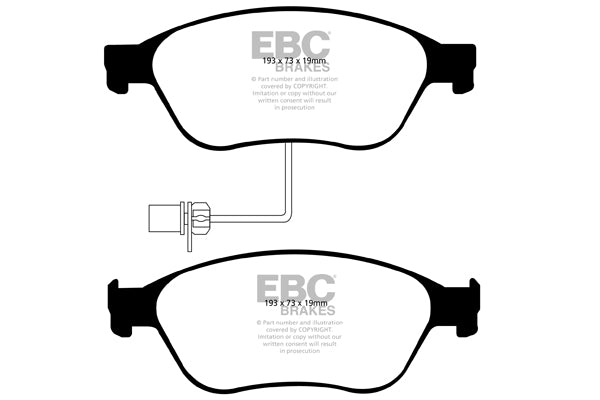 EBC Ultimax Front Brake Pads - DP1535
