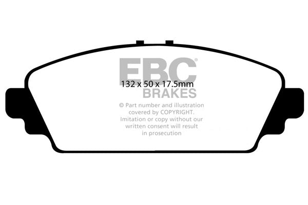 EBC Greenstuff Front Brake Pads - DP21544