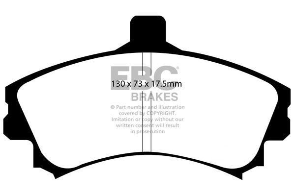 EBC Greenstuff Front Brake Pads - DP21564