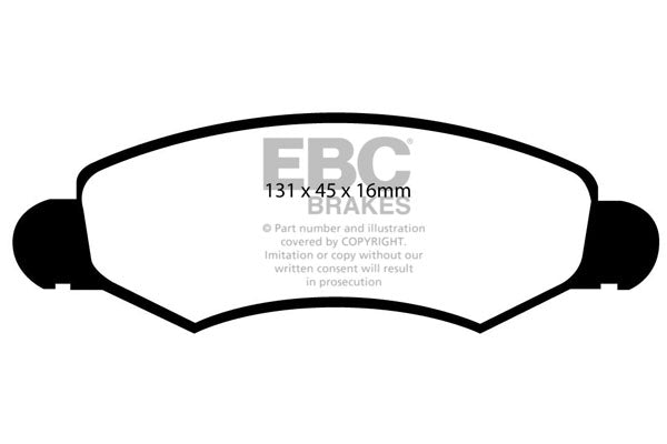 EBC Ultimax Front Brake Pads - DP1598
