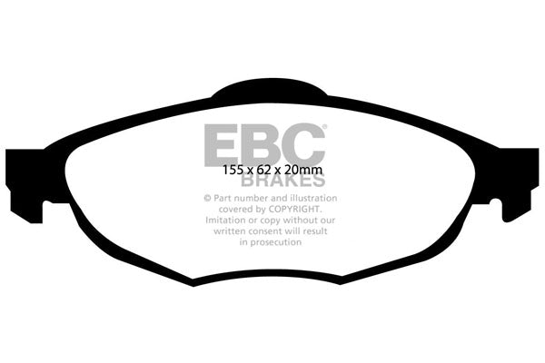 EBC Ultimax Front Brake Pads - DP1611