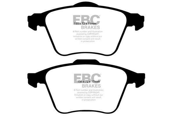 EBC Yellowstuff Front Brake Pads - DP41679R