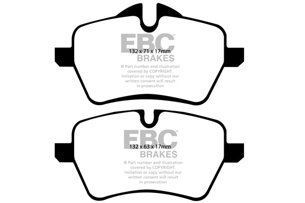 EBC Redstuff Front Brake Pads - DP31789C