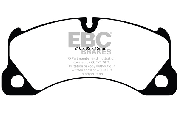 EBC Yellowstuff Front Brake Pads - DP41835R