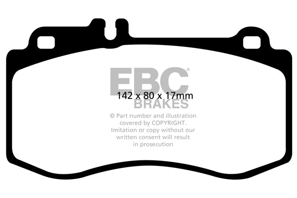 EBC Redstuff Front Brake Pads - DP31857C