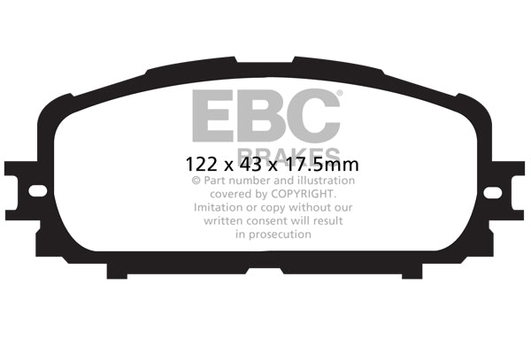 EBC Ultimax Front Brake Pads - DP1897