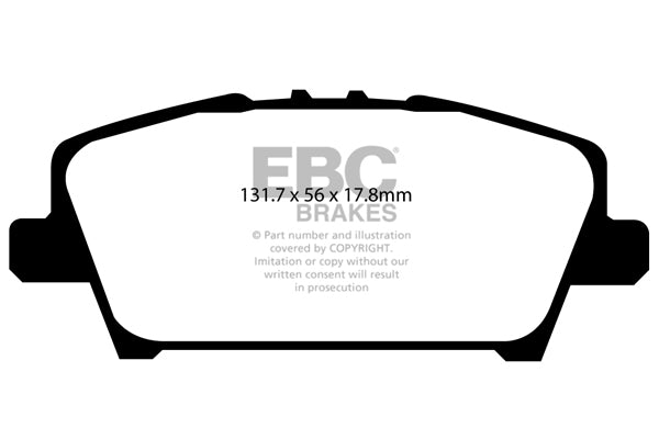 EBC Yellowstuff Front Brake Pads - DP41901R